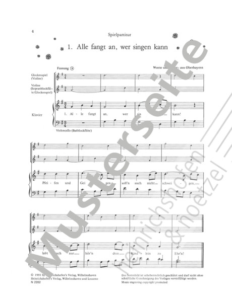 Let's all start | Christa Roelcke | Heinrichshofen publishing house