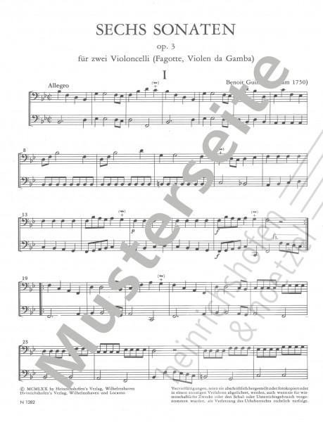 6 sonatas op. 3