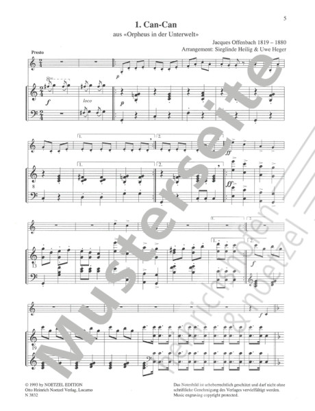 Let's play Classic and Folk | Sieglinde Heilig, Uwe Heger | Heinrichshofen publishing house