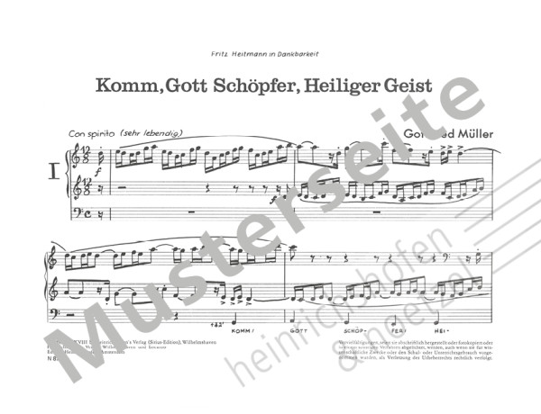 Komm, Gott Schöpfer, Heiliger Geist