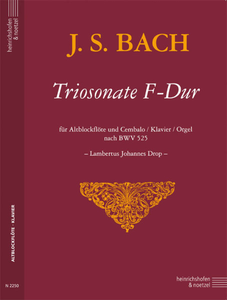 Trio Sonata in F major | after BWV 525 | Johann Sebastian Bach | Heinrichshofen publishing house