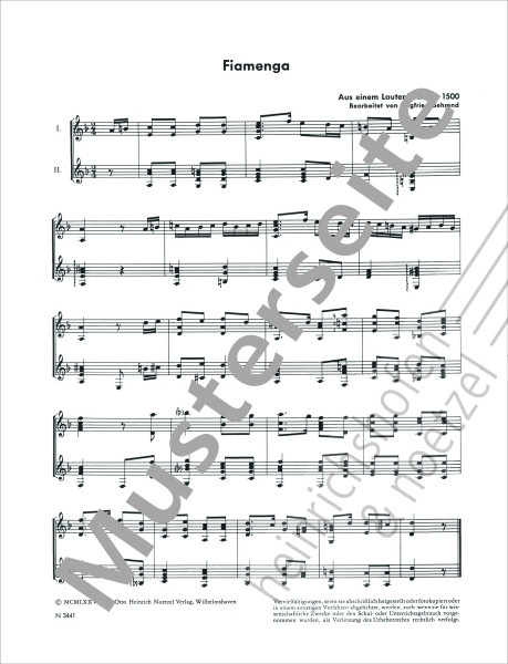 Duets for guitars | Siegfried Behrend | Heinrichshofen publishing house