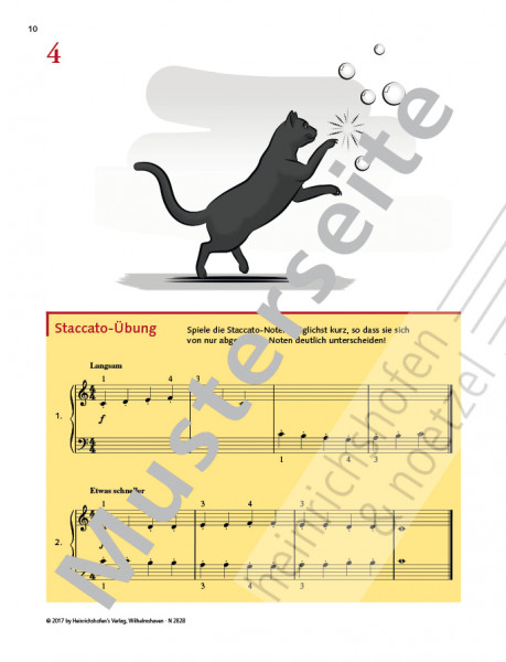The new piano primer | Volume 1 | Ulrich Deppe | Heinrichshofen publishing house