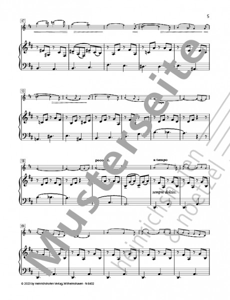 Berceuse op. 16 | Gabriel Fauré | Heinrichshofen publishing house