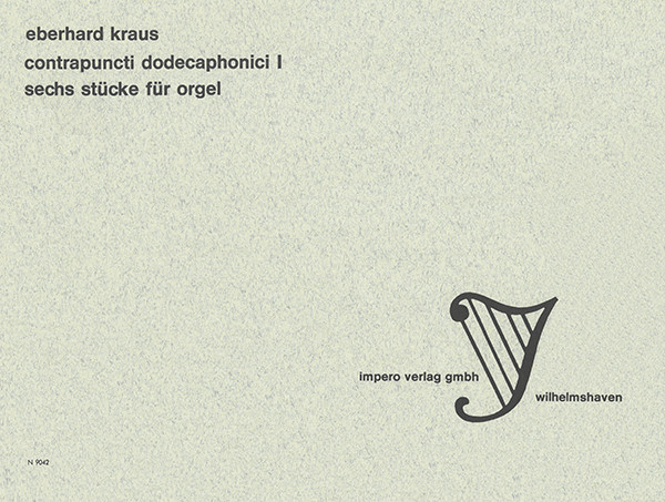 Contrapuncti dodecaphonici VI | Eberhard Kraus | Heinrichshofen publishing house
