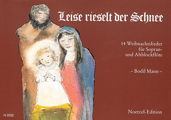 The snow falls softly at night | Bodil Mann | Heinrichshofen publishing house