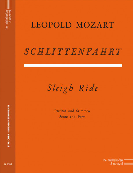 The sleigh ride | Leopold Mozart | score | Heinrichshofen publishing house