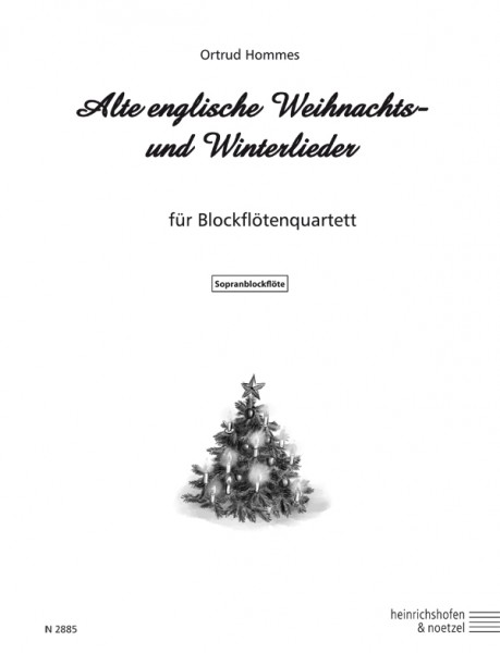 Old English Christmas and winter carols - soprano part