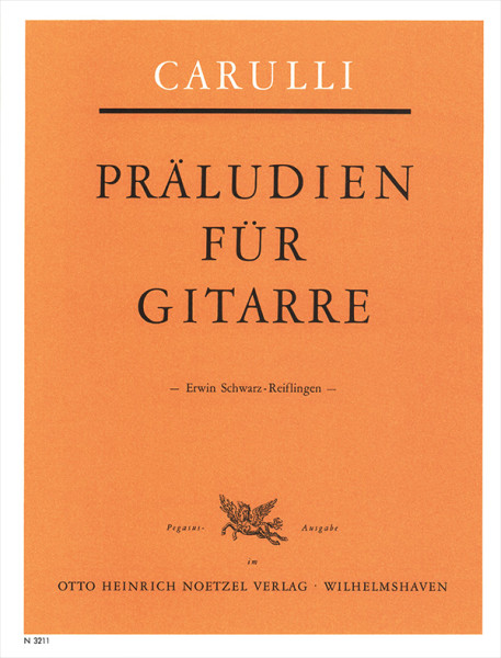 Preludes for Guitar | Ferdinando Carulli | Heinrichshofen publishing house