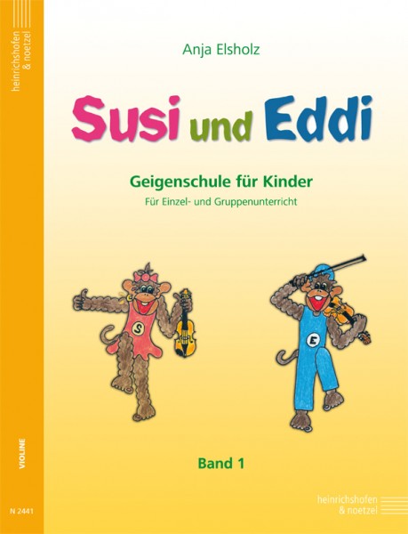 Susi und Eddi | volume 1 | Anja Elsholz | Heinrichshofen publishing house