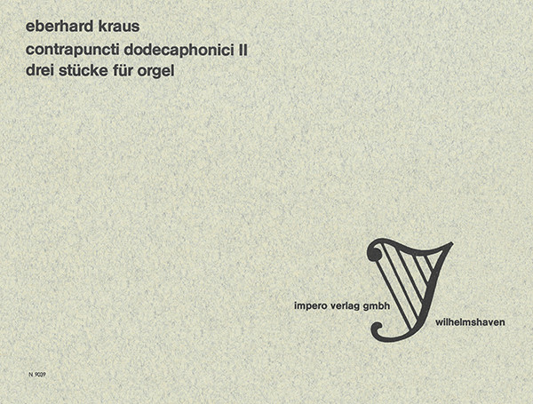 Contrapuncti dodecaphonici II | Eberhard Kraus | Heinrichshofen publishing house