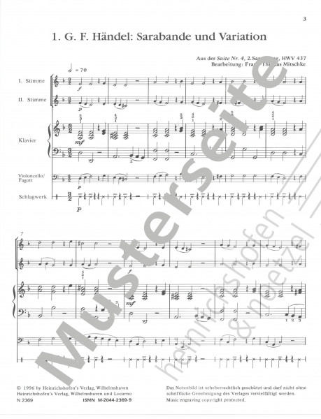 Music in a team - baroque and classical music | volume 2 | score & parts