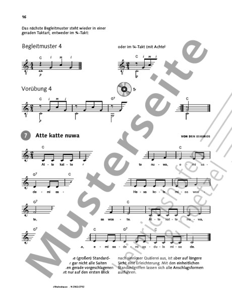 Fridolin - Song accompaniment for guitar method | Hans Joachim Teschner | Heinrichshofen publishing house