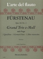 Trio E minor with fugue op. 66 No 3 | Anton Bernhard Fürstenau | Heinrichshofen publishing house