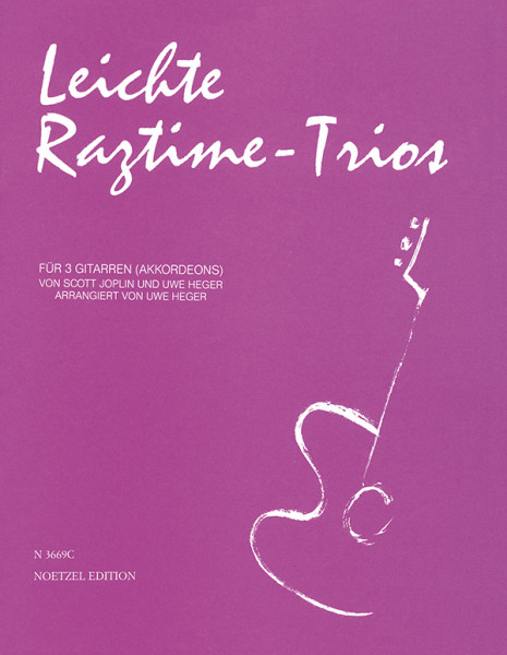 Easy ragtime trios | Scott Joplin, Uwe Heger | Heirnichshofen publishing house