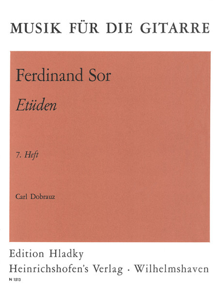 Etudes, Volume 7 | Fernando Sor | Heinrichshofen publishing house