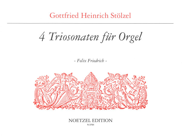 4 Trio Sonatas for Organ | Gottfried Heinrich Stölzel | Heinrichshofen publishing house