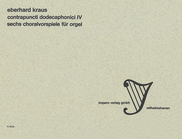 Contrapuncti dodecaphonici IV | Eberhard Kraus | Heinrichshofen publishing house