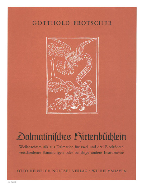 Dalmatian shepherd's volume | Gotthold Frotscher | Heinrichshofen publishing house