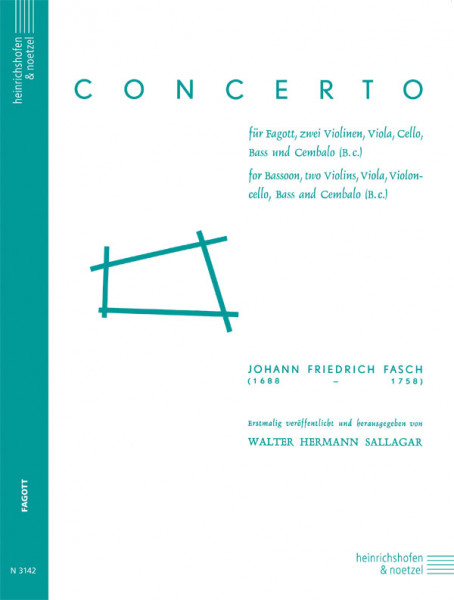 Concerto in C Major | Johann Friedrich Fasch | Heirnichshofen publishing house