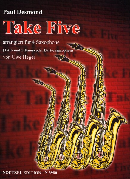 Take Five | Paul Desmond | Heinrichshofen publishing house
