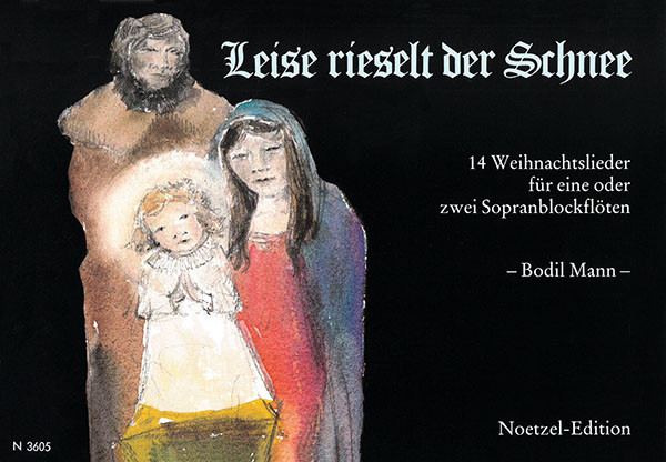 The snow falls softly at night | Bodil Mann | Heinrichshofen publishing house