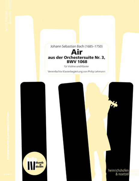 Air from the Orchestral Suite No. 3, BWV 1068 | Johann Sebastian Bach | Heinrichshofen publishing house
