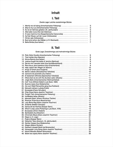 Spielbuch für Gitarre