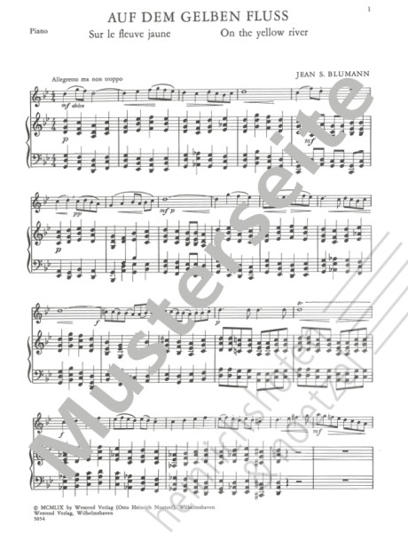 On the Yellow River | Jean S. Blumann | Heinrichshofen publishing house