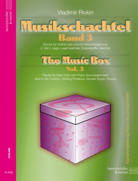 Musikschachtel - Band 3, Klavierbegleitung