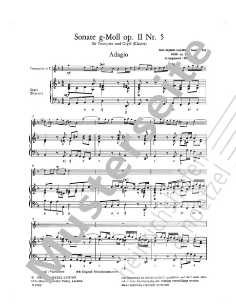 Sonate g-Moll
