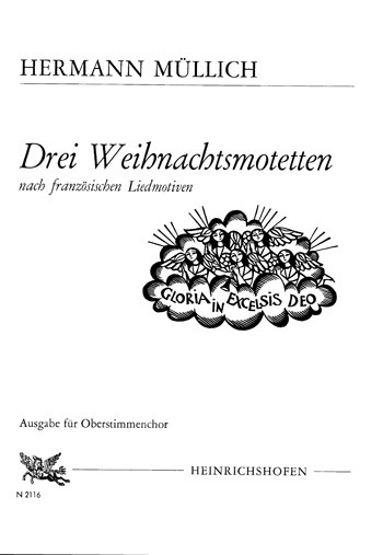 Three Christmas motets based on French song motifs