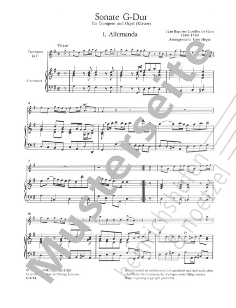 Sonate G-Dur