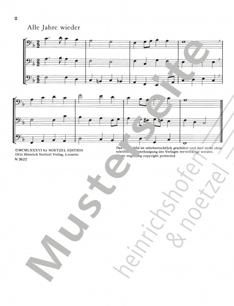 Advent and Christmas carols | Wolfgang Rieger | Heinrichshofen publishing house