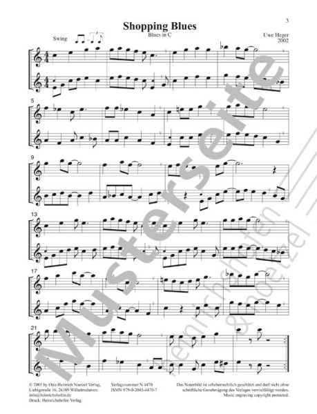 Straßenmusik à 2 | Heger