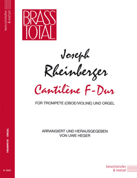 Cantilène F major, Op. 148,2 | Joseph Rheinberger | Heinrichshofen publishing house