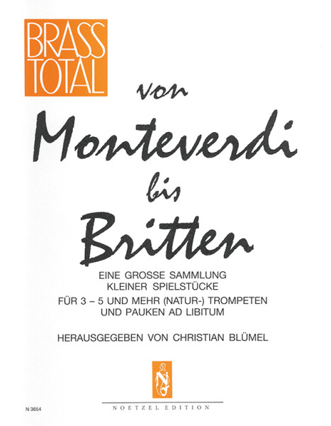 From Monteverdi to Britten | Christian Blümel | Heinrichshofen publishing house