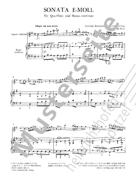 Sonata e-Moll