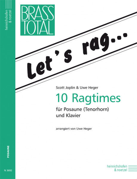 Let's rag | Scott Joplin, Uwe Heger | Heinrichshofen publishing house