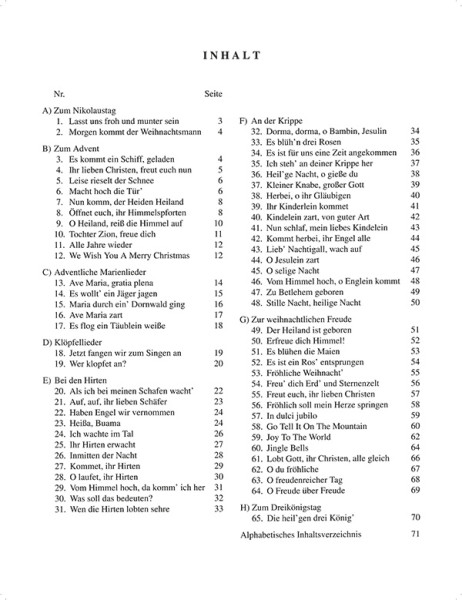 The Large Christmas Carols Collection | Willibald Lutz | Heinrichshofen publishing house