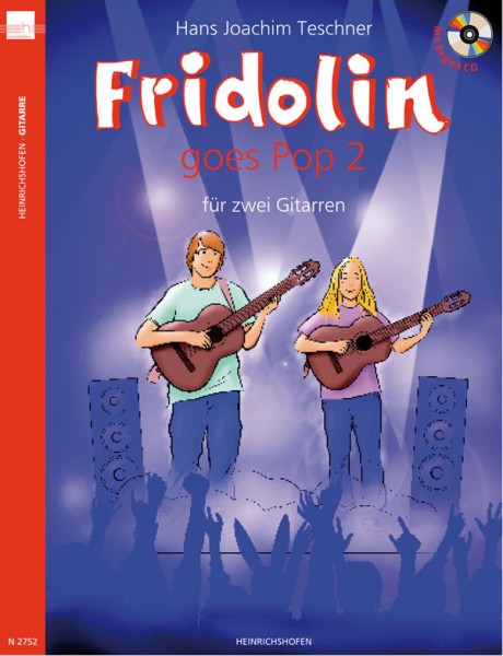 Fridolin goes Pop, Band 2 (mit CD) | Hans Joachim Teschner | Heinrichshofen Verlag