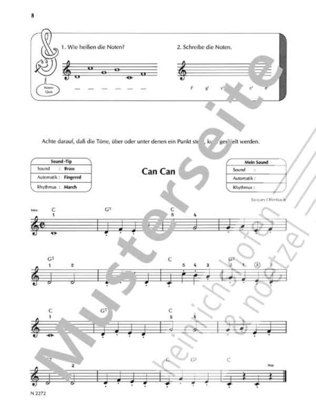 Keyboard-Kurs