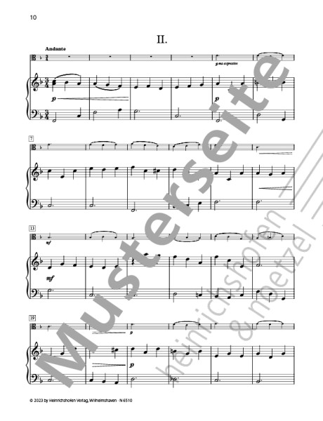 Concertino in G major op.11| Ferdinand Küchler | Heinrichshofen publishing house