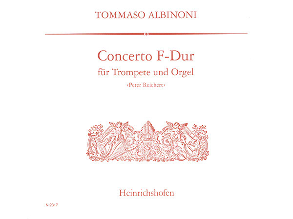 Concerto F major | Tommaso Albinoni | Heinrichshofen publishing house