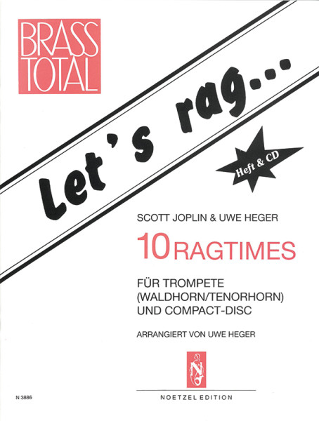 Let's rag | Scott Joplin, Uwe Heger | Heinrichshofen publishing house