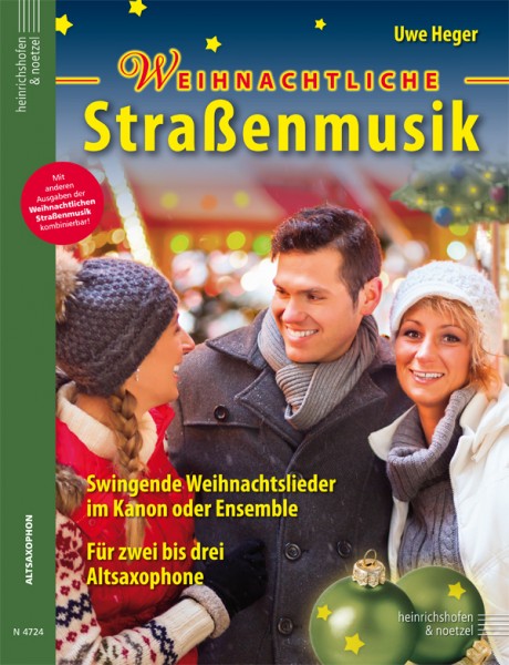 Christmas street music (alto saxophones)