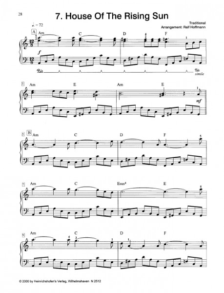 Popular Styles for Piano, Bd 2