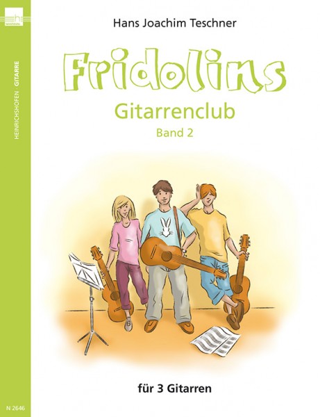 Fridolins Guitar Club | Volume 2 | Hans Joachim Teschner | Heinrichshofen publishing house