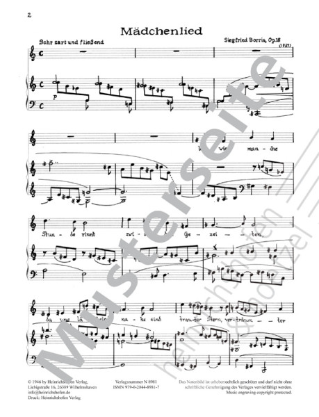 3 Lieder