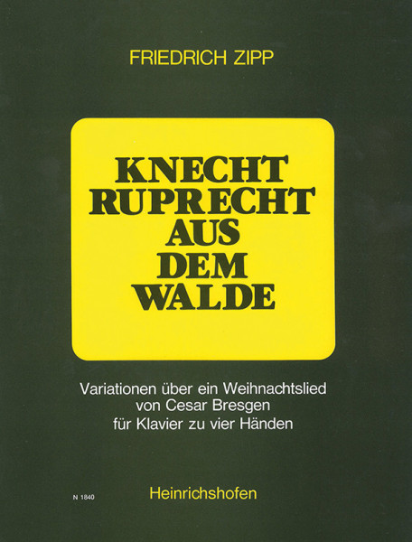 Knecht Ruprecht from the Forest | Cesar Bresgen | Heinrichshofen publishing house